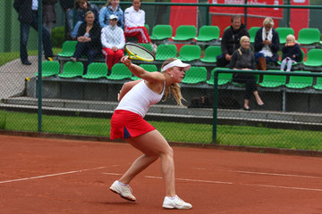 Carina Witthöft 2008 - Punktspiel TC RW Wahlstedt 1 / Club an der Alster